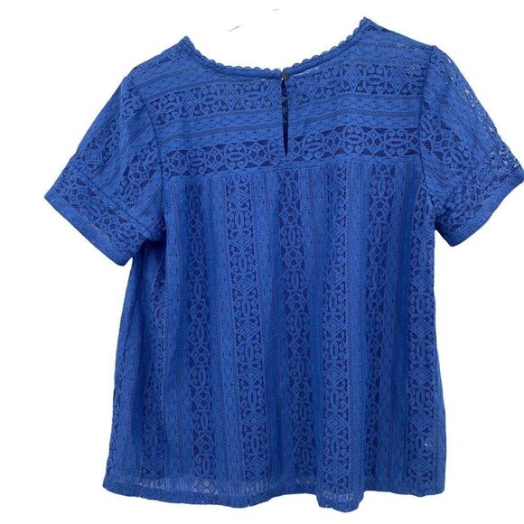 Loft lace Overpiece Top | Size M - Picture 3 of 6